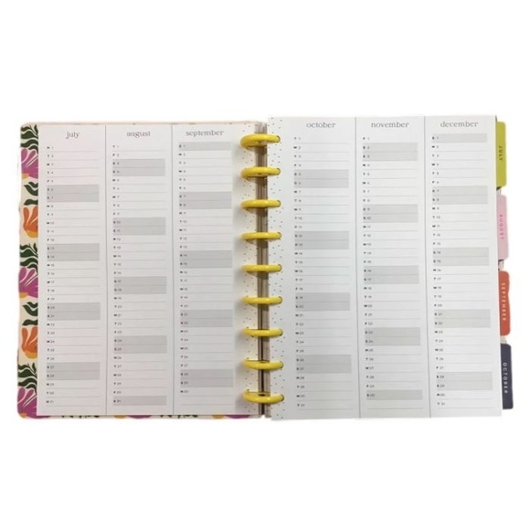 Happy Planner 2024-2025 "FIND YOUR WILD” Classic Vertical Layout 7” x 9.25” - Picture 2 of 2